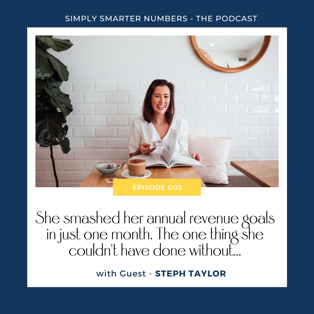 Steph Taylor smashed her annual revenue goals in just one month. The one thing Steph couldn’t have done without…