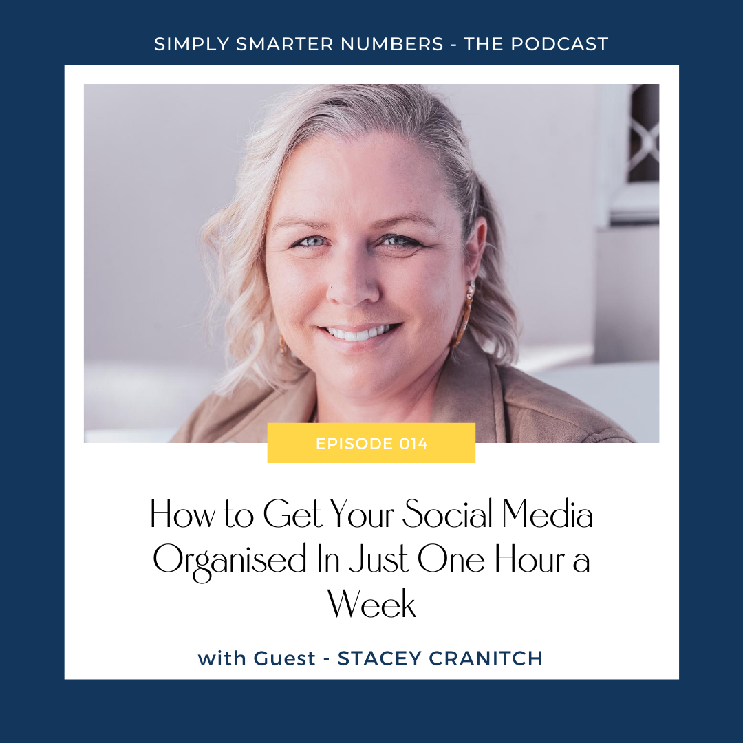 How to Get Your Social Media Organised in Just One Hour a Week with Stacey Cranitch