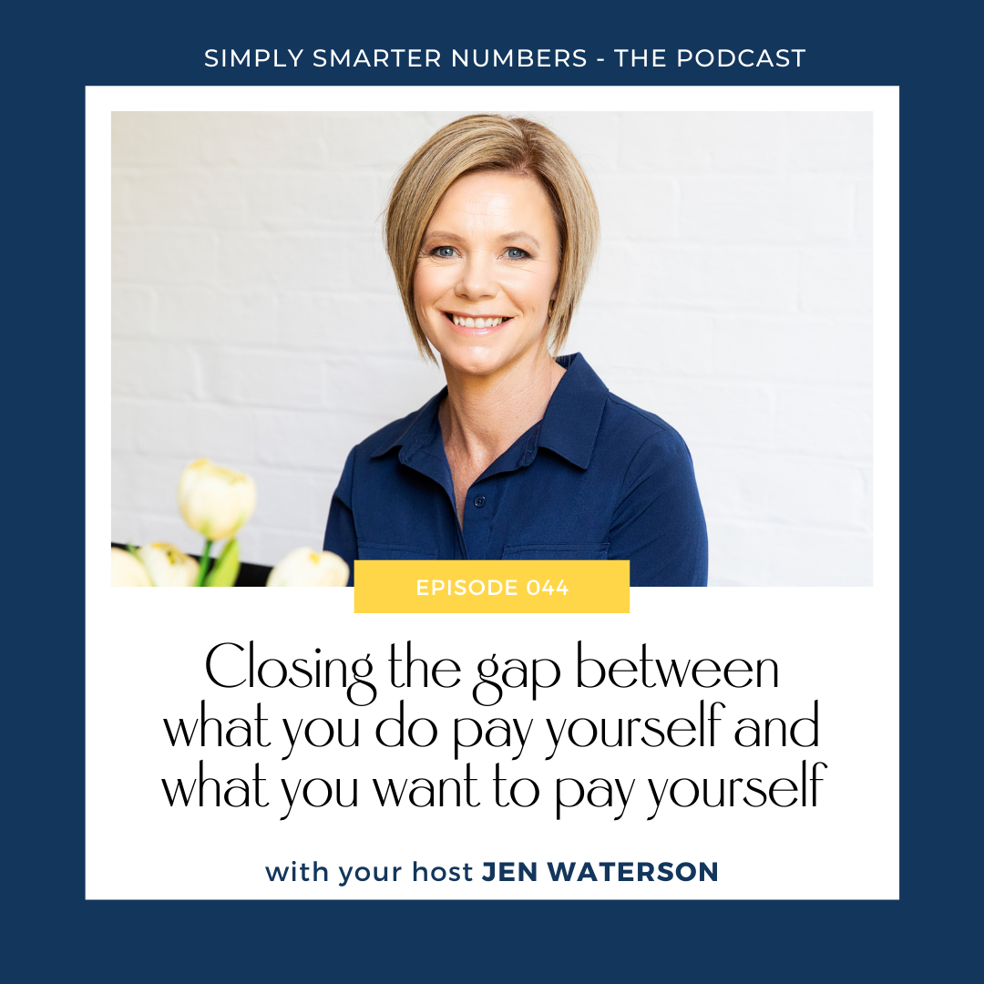 Closing the gap between what you do pay yourself and what you want to pay yourself
