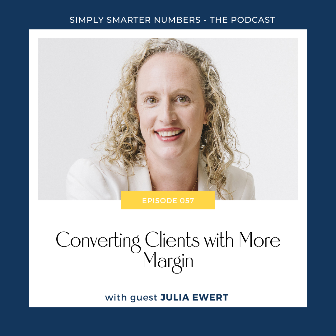 Julia Ewert Podcast Jen Waterson Selling with Margins